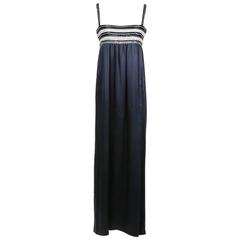 Yves Saint Laurent Haute Couture Beaded Sequin Dress 1980s 4