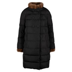 Down Jacket With Mink - '00s
