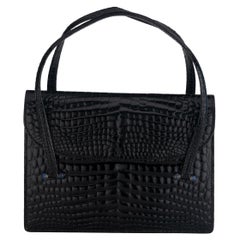 Collection Privée Black Handbag - '80s