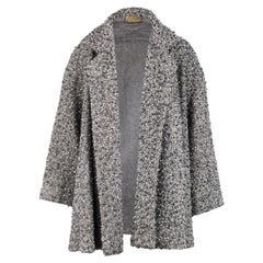 Gianfranco Ferré Beaded Herringbone Coat - '80s