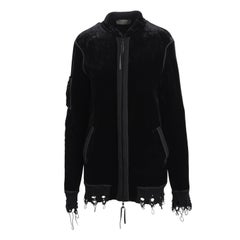 Black Destroyed Sweatshirt - '10s