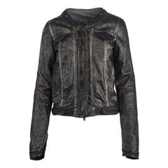 Giorgio Brato Shimmer Leather Jacket - '00s