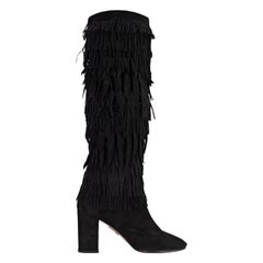 Aquazzurra Fringed Boots - '10s