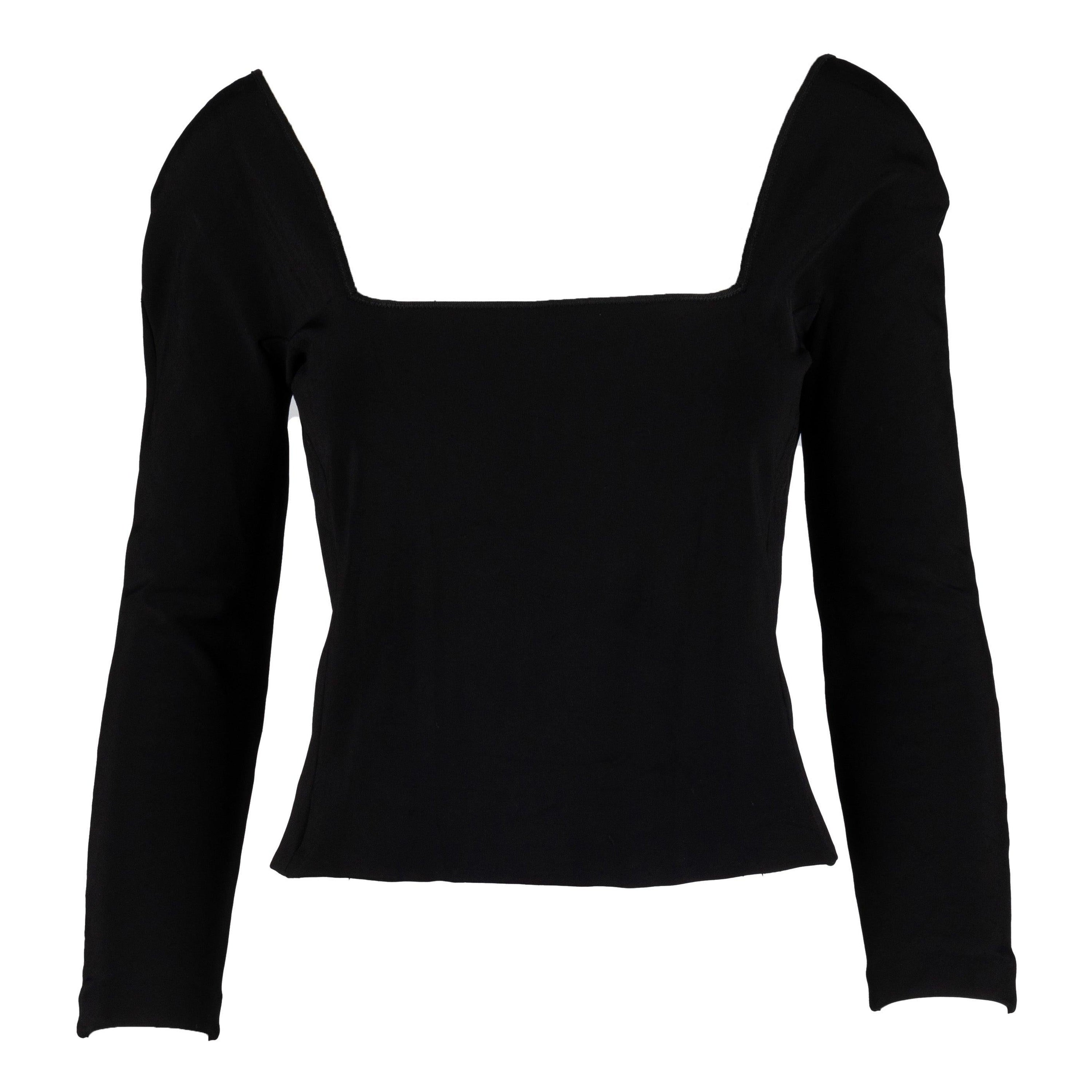 Collection Privée Top with Jewelled Brooch - '10s For Sale