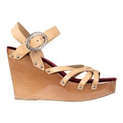 Dolce & Gabbana Strappy Wedge Heels - '10s