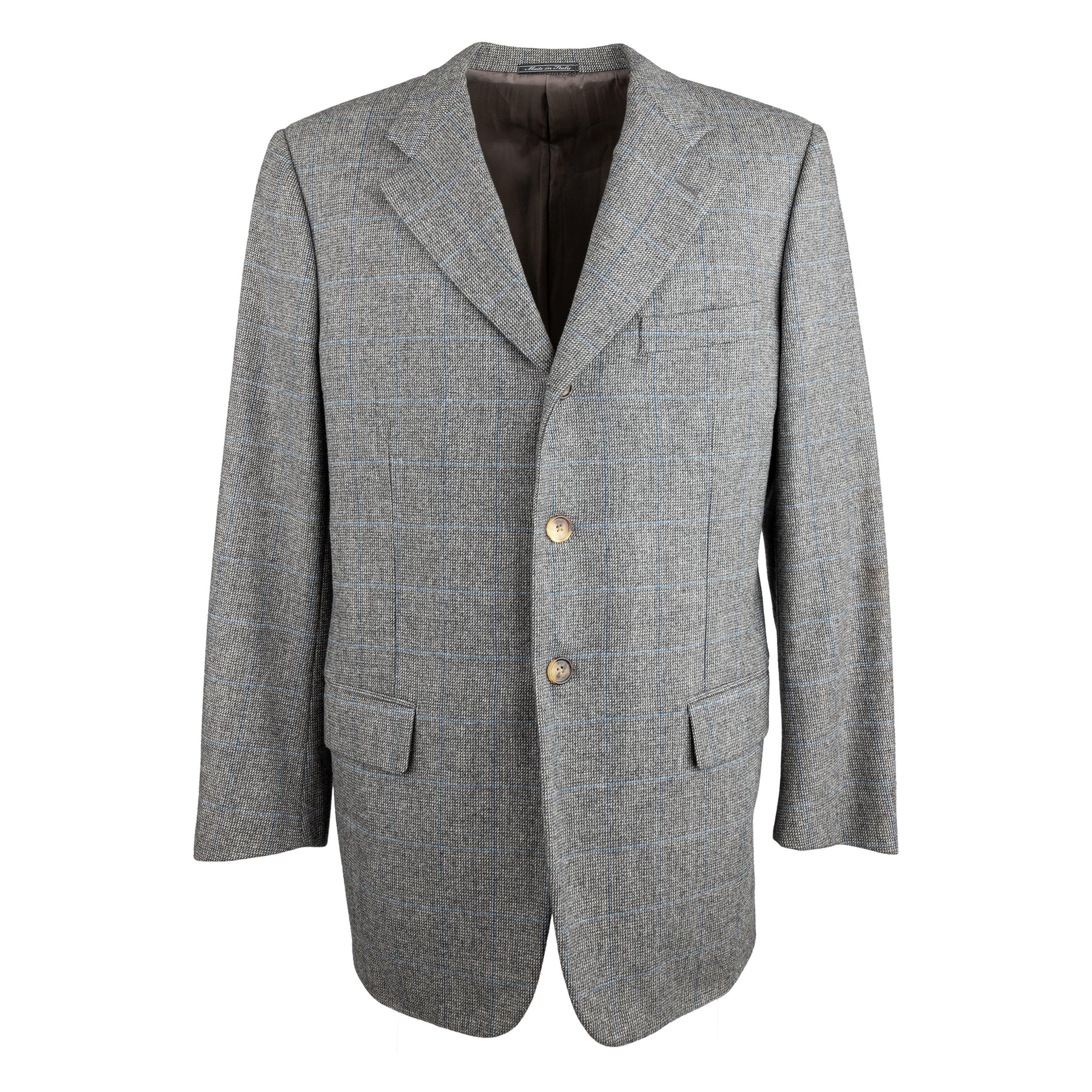 Corneliani Checkered Blazer - '00s For Sale