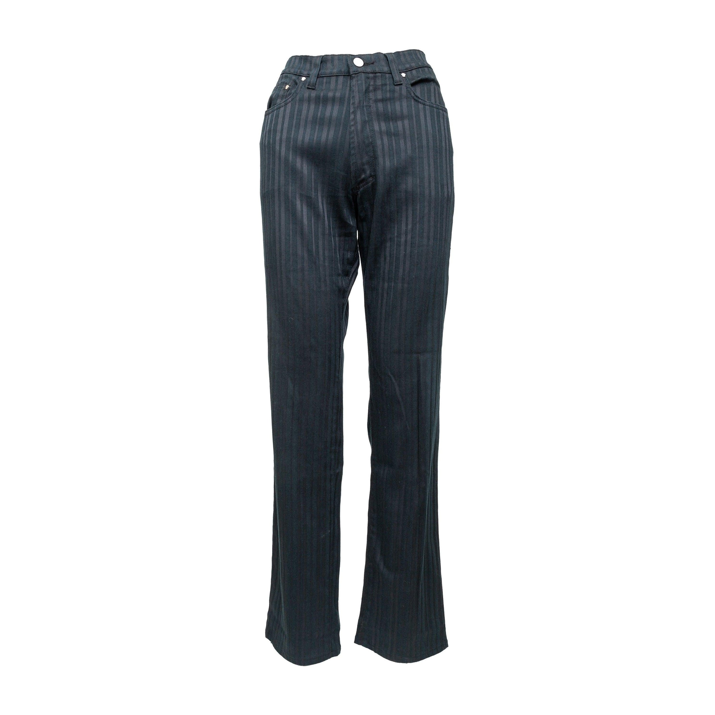 Versace Jeans Couture Samthose - '00s im Angebot