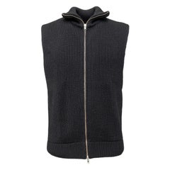 Maison Margiela Zippered Knit Sweater Vest - '10s