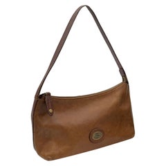 The Bridge Light Brown Leather Shoulder Bag Handbag
