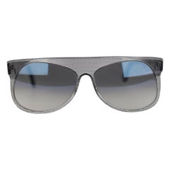 L.G.R. Occhiali da sole unisex a strisce color menta Mod. Mogadiscio fatto a mano in Italia