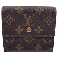 Louis Vuitton Vintage Monogram Elise Square Compact Wallet M61654