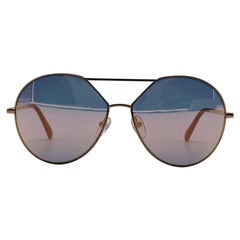 Gafas de sol WE0286 28C 57-14 140 mm de oro rosa para mujer The New Woman