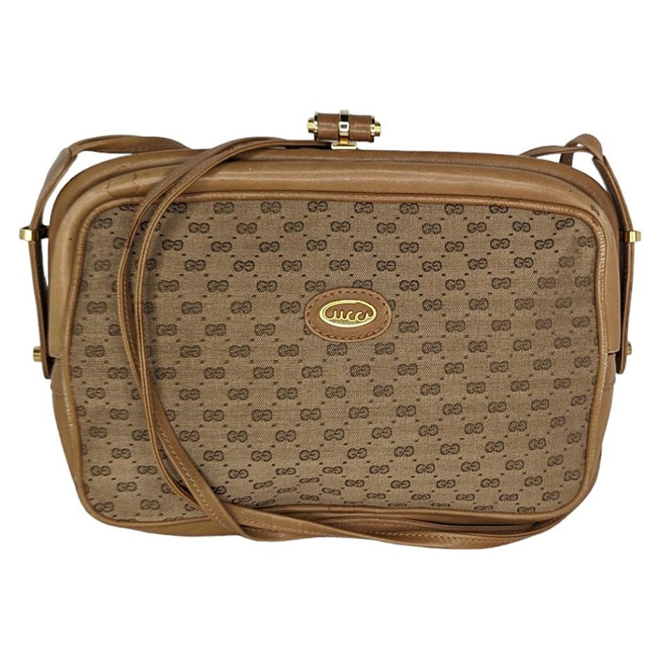Gucci Vintage GG Micro Monogram Shoulder Bag