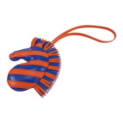 Hermes Bleu De France, Orange Poppy & Mauve Sylvestre Geegee Savannah charm