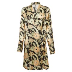 Dries van Noten - Giacca in raso con stampa floreale multicolore - L.