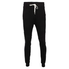 John Elliott Black Cotton Escobar Slim Fit Joggers M