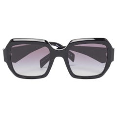 Prada Black Gradient SPR 28Z Square Sunglasses