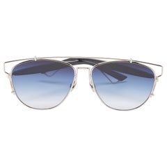 Dior Blue Gradient Technologic Aviator Sunglasses