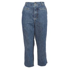 Loewe Blue Washed Denim Buttoned Jeans M Waist 30"