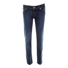 D&G Blue Denim Low Rise Regular Fit Jeans L