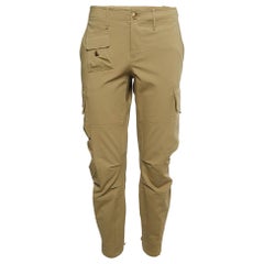 Ralph Lauren Purple Label Green Cotton Blend Cargo Pant M