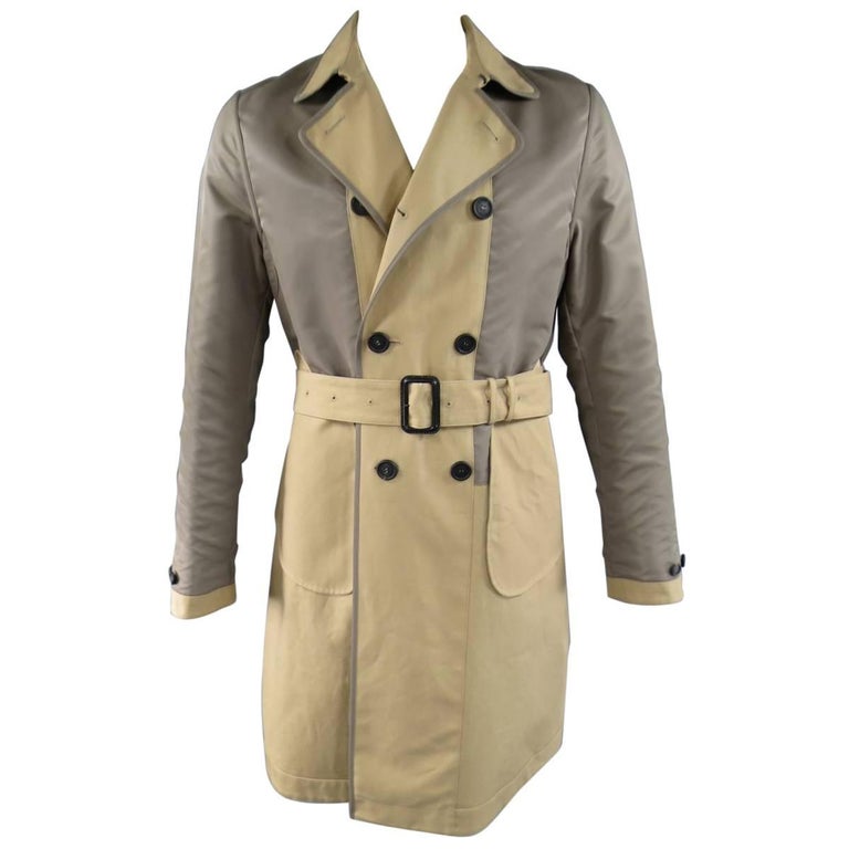 Burberry Prorsum Men's Trench Coat 40 Khaki Jacket at 1stDibs | burberry  prorsum trench coat mens, burberry prorsum coat, burberry prorsum sale