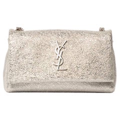 Borsa a Tracolla Saint Laurent West-Hollywood Mini Silver
