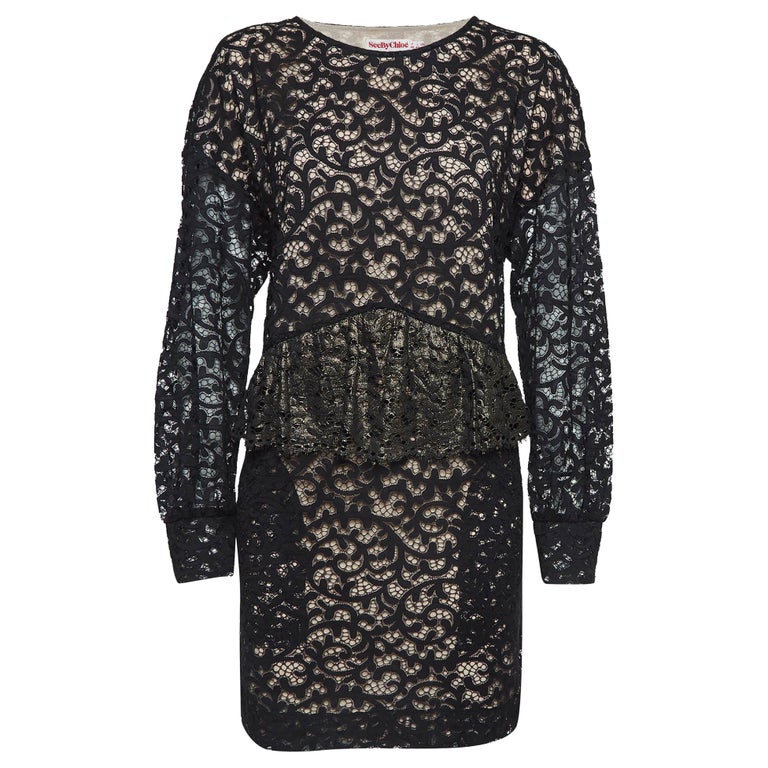 Tubino Motivi Abito Pizzo Nero Pizzo Tubino Nero Motivi Motivi