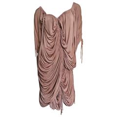 Fabulous Dolce & Gabbana Drawstring Drape Dress 3