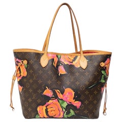 Borsa A Spalla Louis Vuitton x Takashi Murakami Neverfull MM Rosen L.E.