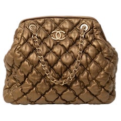 Brustkorb a Spalla Chanel Shopper Bolla Oro
