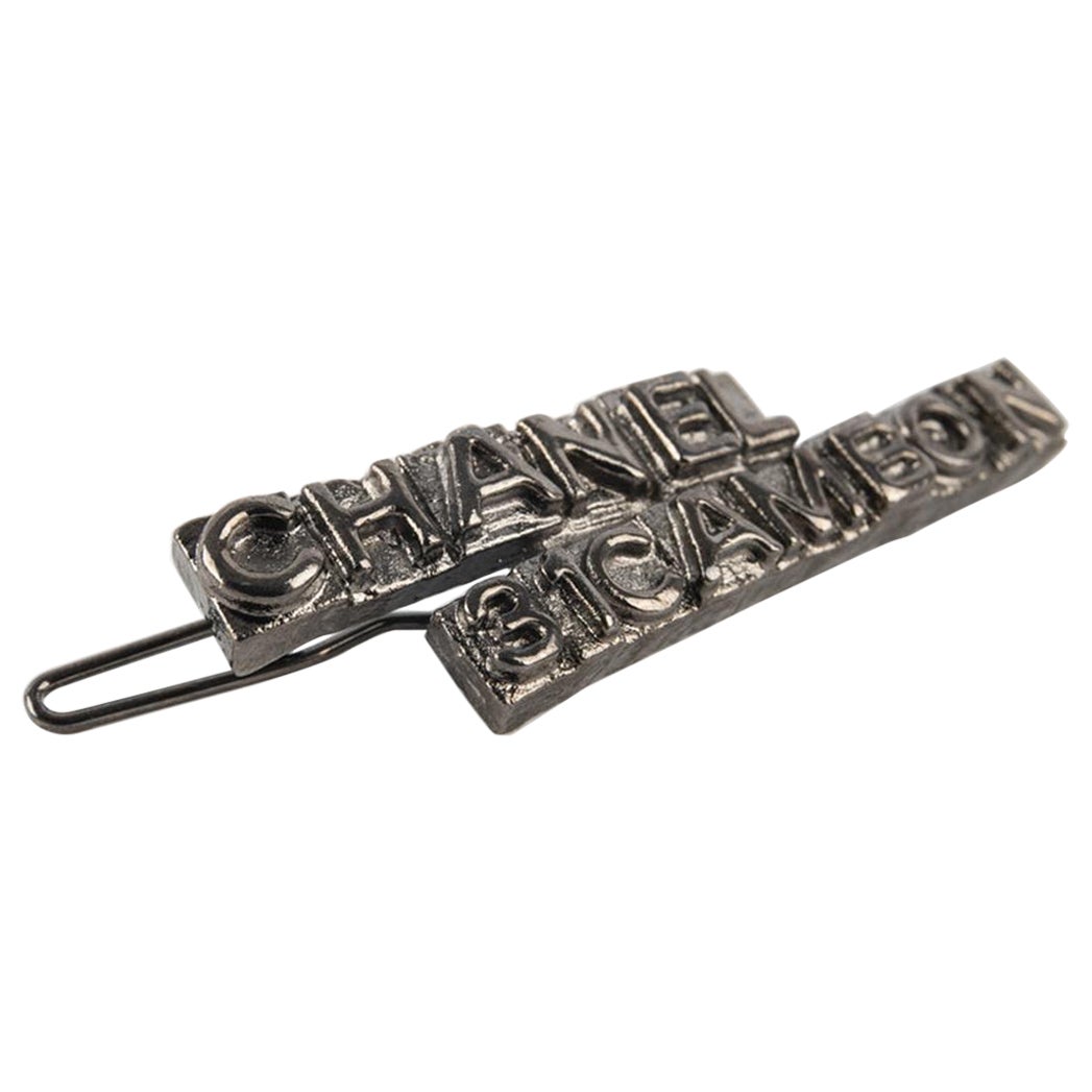 Chanel Hair Clip in Metal