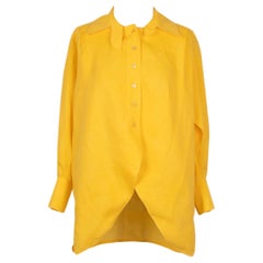 Dior Linen Shirt in Yellow