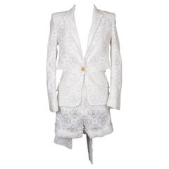 Alexander McQueen White Lace Set, 2020