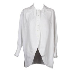 Dior Weißes Leinenhemd