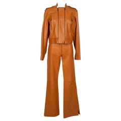 Dior Caramel Coloured Lamb Leather Set