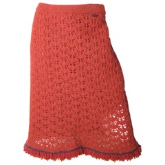Chanel Crochet Skirt 