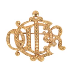 Christian Dior Brooch in Metal