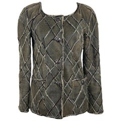 Chanel Extra Rare Paris / Edinburgh Quilted Runway Jacket