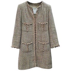 Chanel 03P Fantasy Tweed Jacket Coat