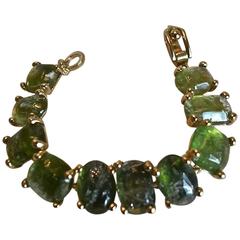 Gorgeous Goossens Paris Tinted Rock Crystal Bracelet