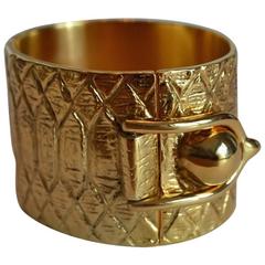Goossens Paris "Skins" Python Bracelet 5