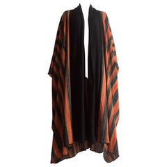 Issey Miyake striped knitted robe, circa 1976