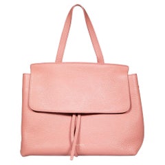 Mansur Gavriel Pink Leather Flap Crossbody Bag