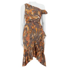 Ulla Johnson - Vestito a fantasia con spalla asimmetrica - taglia XXS
