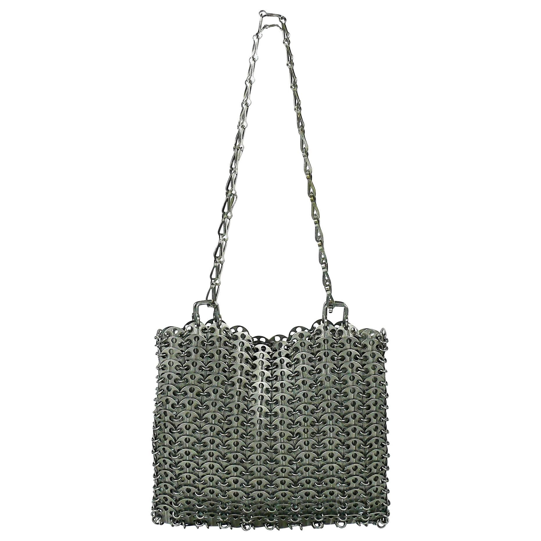 Paco Rabanne Vintage "Le 69" Iconic Metal Chain Mail Bag