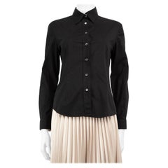 Burberry Black Long Sleeve Shirt Size S