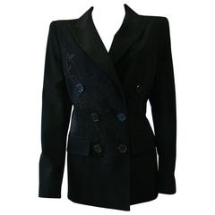 Angelo Mozzillo Embroidered Evening Jacket Fall 1998
