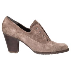 Stuart Weitzman Tacones de ante marrón Talla US 10