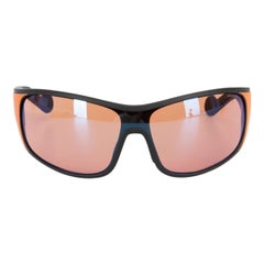 Moncler Orange Shield Mirror Sunglasses